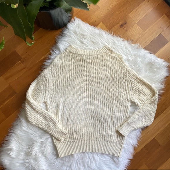 WILFRED Cream Chenille Sweater - Picture 8 of 12